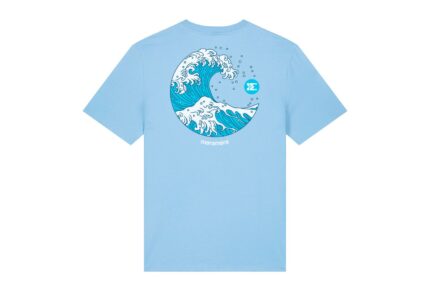 Camiseta Wave Sky Blue