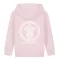 Hoodie kids soft pink back